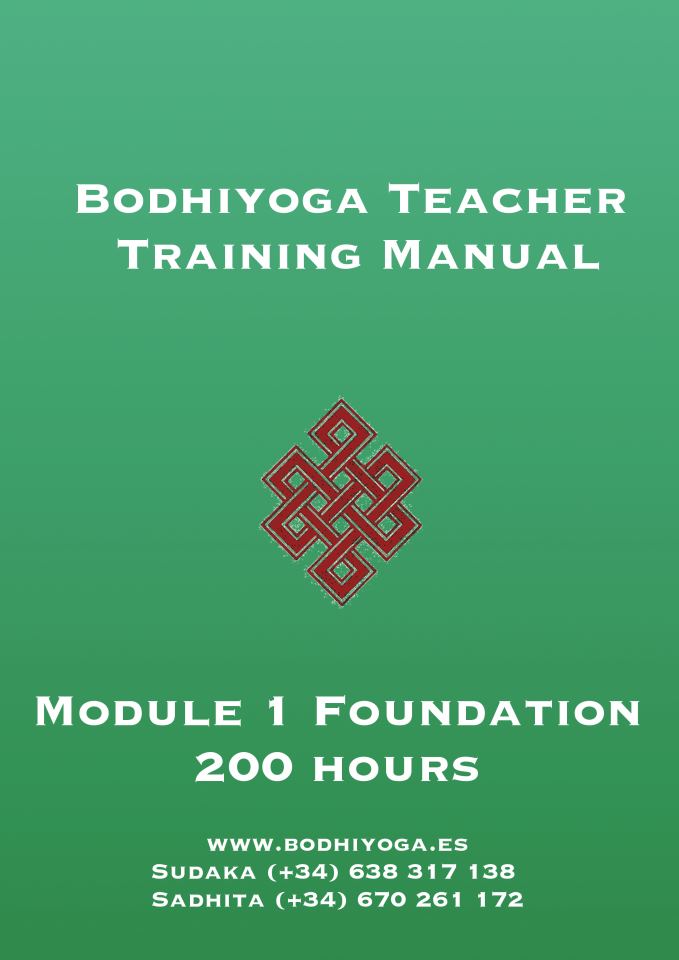 Bodhiyoga manual cover